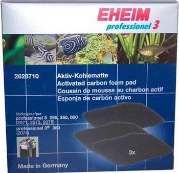 EHEIM Activated Carbon Foam Pad 2071-2073-2075 3 Pk. For Cheap