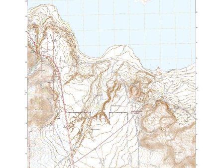 US Topo 7.5-minute map for Lee Vining CA Hot on Sale