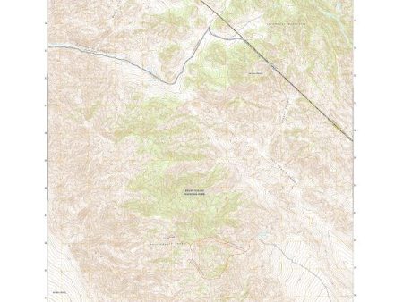 US Topo 7.5-minute map for Last Chance Mountain CANV For Discount