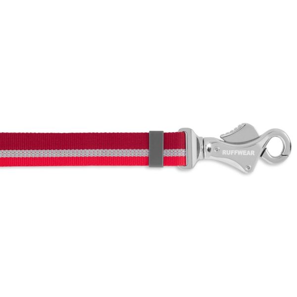 Ruffwear Crag Reflective Multi-Function Dog Leash (Cindercone Red) Hot on Sale