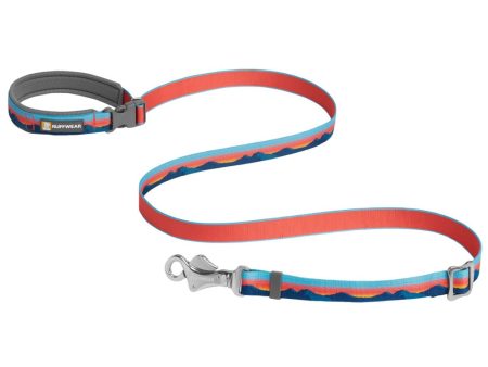 Ruffwear Crag Reflective Multi-Function Dog Leash (Sunset) For Cheap