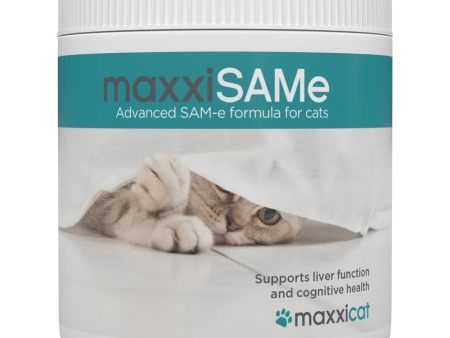 Maxxipaws MaxxiSAMe Liver & Cognitive Health Supplement For Cats 90g Hot on Sale