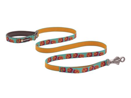 Ruffwear Flat Out Patterned Multi-Function Dog Leash (Spring Burst) on Sale