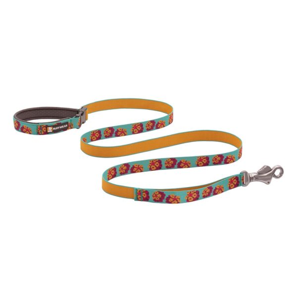 Ruffwear Flat Out Patterned Multi-Function Dog Leash (Spring Burst) on Sale