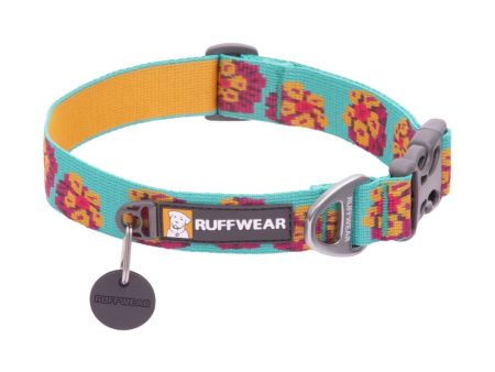 Ruffwear Flat Out Patterned Dog Collar (Spring Burst) Discount