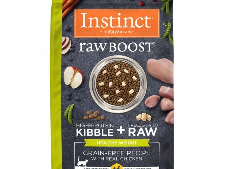 Instinct Raw Boost Healthy Weight Real Chicken Grain-Free Dry Cat Food 4.5lb Cheap