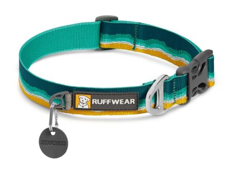 Ruffwear Crag Reflective Dog Collar (Seafoam) For Discount