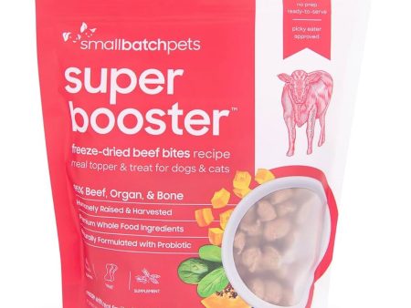 10% OFF: Smallbatch Super Booster Freeze Dried Beef Bites Cat & Dog Treats 7oz on Sale