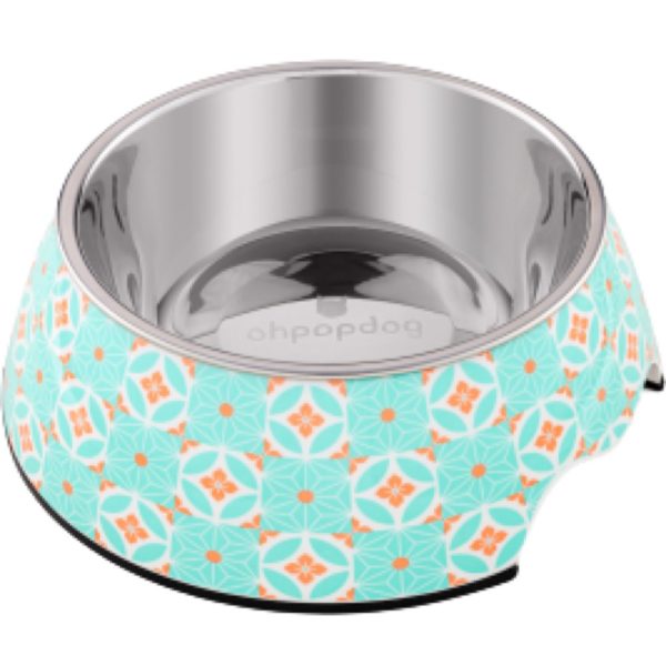 Ohpopdog Heritage Non-Slip Dog Bowl (Straits Mint 17) Cheap