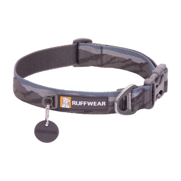 Ruffwear Flat Out Patterned Dog Collar (Rocky Mountains) on Sale