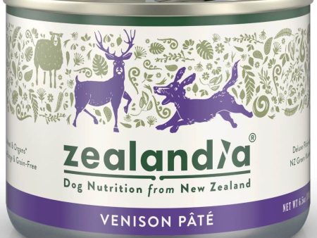 30% OFF: Zealandia Wild Venison Pate Grain-Free Adult Canned Dog Food 185g Online