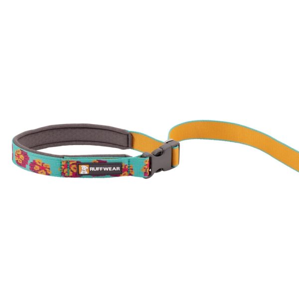 Ruffwear Flat Out Patterned Multi-Function Dog Leash (Spring Burst) on Sale