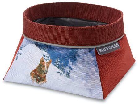 Ruffwear Quencher Artist Series Collapsible Food & Water Dog Bowl (Mount Bailey) Online