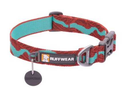 Ruffwear Flat Out Patterned Dog Collar (Colorado River) on Sale