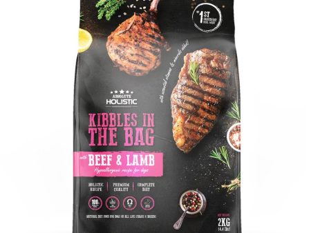 35% OFF: Absolute Holistic Kibbles In The Bag Beef & Lamb Dry Dog Food Supply