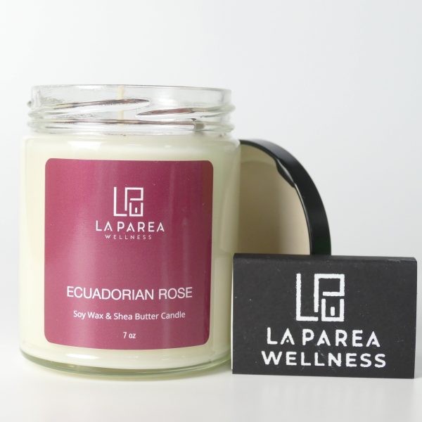 Ecuadorian Rose Scented Soy Candle Sale